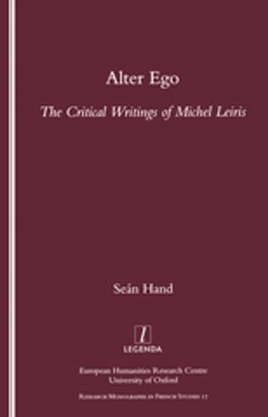 Cover of the book Alter Ego by Richard Schacht