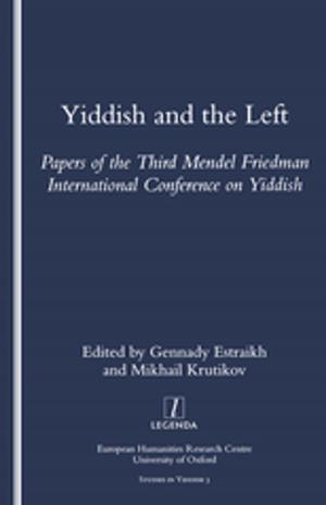 Book cover of Yiddish and the Left