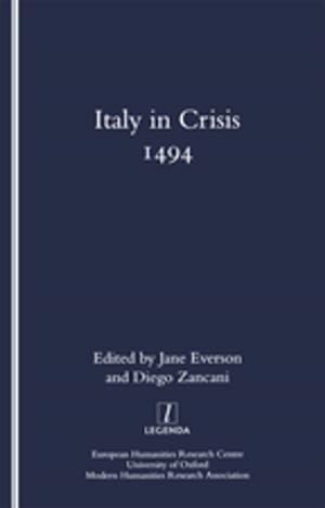 Cover of the book Italy in Crisis by Sue Rex