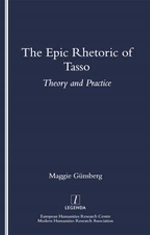 Cover of the book The Epic Rhetoric of Tasso by Jessica K Heriot, Eileen J Polinger
