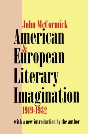 Book cover of American and European Literary Imagination