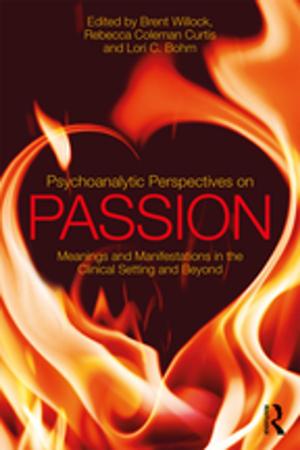 Cover of the book Psychoanalytic Perspectives on Passion by Susan Cooper