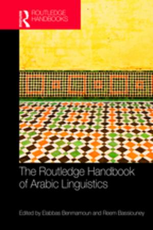 Cover of the book The Routledge Handbook of Arabic Linguistics by Maria Beatriz Nizza da Silva