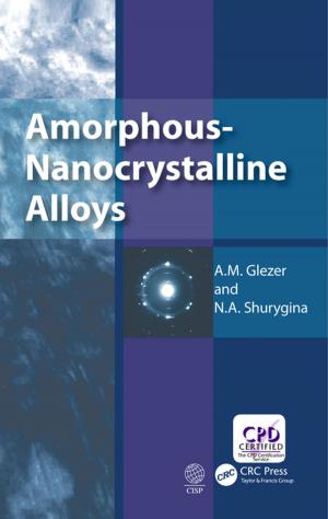 Cover of the book Amorphous-Nanocrystalline Alloys by Ramasamy Santhanam, Santhanam Ramesh, Anbu Jeba Sunilson