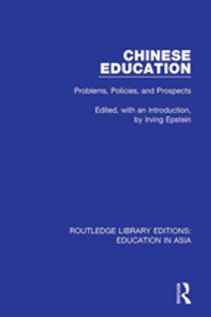 Cover of the book Chinese Education by C Michael Hall