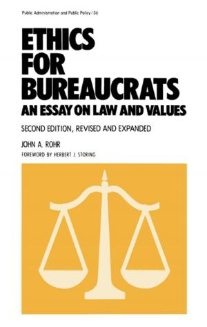 Cover of the book Ethics for Bureaucrats by Linda S Katz