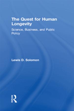 Book cover of The Quest for Human Longevity