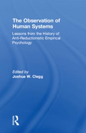 Cover of the book The Observation of Human Systems by Robert S. Wyer, Jr.