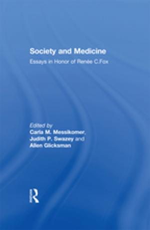 Cover of the book Society and Medicine by Adrian Harvey