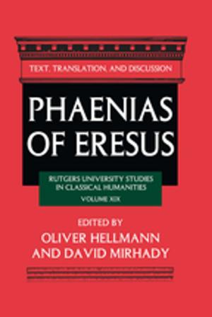 Cover of the book Phaenias of Eresus by R.J. Holton