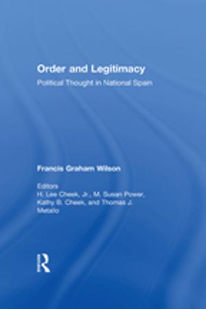 Cover of the book Order and Legitimacy by Henry C. Dethloff, Gerald E. Shenk
