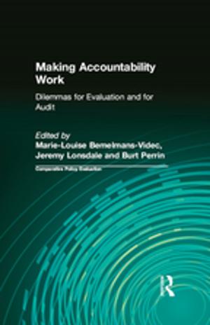 Cover of the book Making Accountability Work by Mattias Smångs