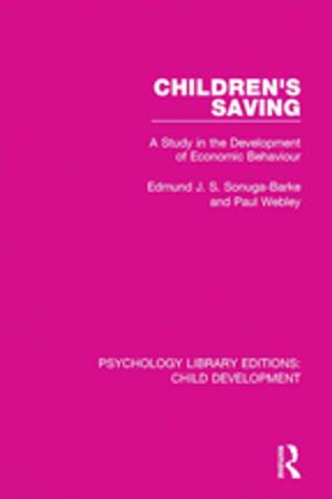 Cover of the book Children's Saving by Sebastian Dullien, Neva Goodwin, Jonathan M. Harris, Julie A. Nelson, Brian Roach, Mariano Torras