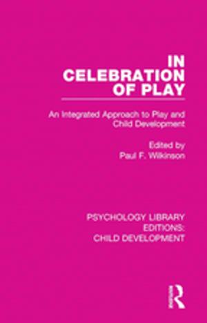 Cover of the book In Celebration of Play by 