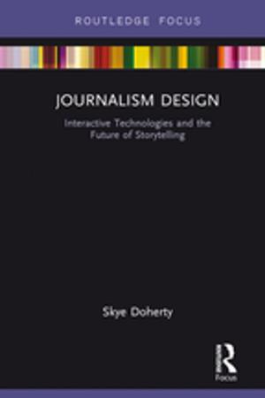 Cover of the book Journalism Design by Sai Felicia Krishna-Hensel
