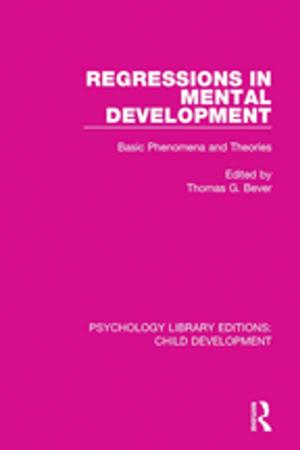 Cover of the book Regressions in Mental Development by Lin Yi
