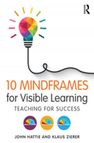 Cover of the book 10 Mindframes for Visible Learning by Richard Delgado, Adrien Katherine Wing, Jean Stefancic