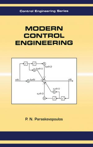 Cover of the book Modern Control Engineering by P. Novak, A.I.B. Moffat, C. Nalluri, R. Narayanan