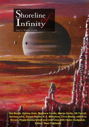 Cover of the book Shoreline of Infinity 10 by Ken MacLeod, Charles Stross, Nalo Hopkinson, Ada Palmer, Gary Gibson, Adam Roberts, Iain M Banks, Jo Walton