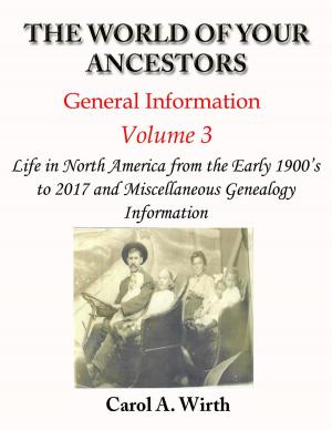 Book cover of The World of Your Ancestors - General Information - Volume 3