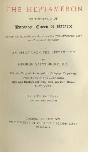 Book cover of The Tales of the Heptameron, volume 4, Illustrated