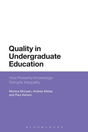 Cover of the book Quality in Undergraduate Education by Alan MacDonald