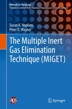 Cover of the book The Multiple Inert Gas Elimination Technique (MIGET) by Maria E. Ariza, Gautam N. Bijur, Marshall V. Williams
