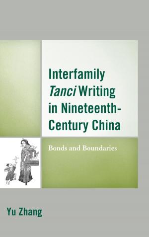 Book cover of Interfamily Tanci Writing in Nineteenth-Century China