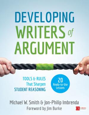 Cover of the book Developing Writers of Argument by Deborah Lupton