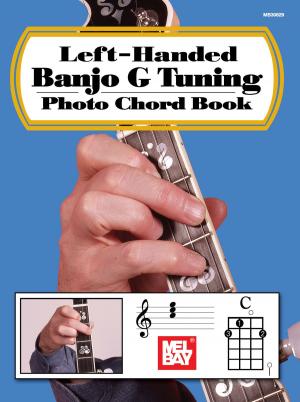 Cover of the book Left-Handed Banjo G Tuning Photo Chord Book by Stacy Phillips