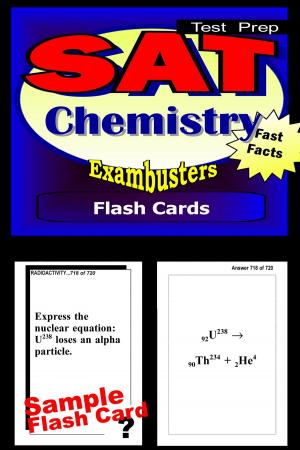 Cover of the book SAT Chemistry Test Prep Review--Exambusters Flash Cards by COOP Exambusters