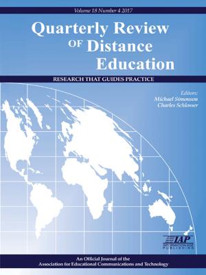 Cover of the book Quarterly Review of Distance Education by Eric J. DeMeulenaere, Colette N. Cann, James E. McDermott, Chad R. Malone