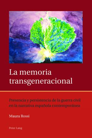 Cover of the book La memoria transgeneracional by Meindert Evers