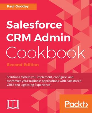 Cover of the book Salesforce CRM Admin Cookbook. by Catalin Batrinu