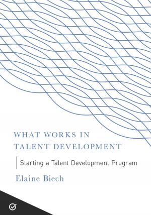 Book cover of Starting a Talent Development Program