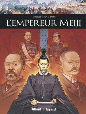 Cover of the book L'empereur Meiji by Elyum Studio, Guillaume Dorison, Didier Poli, Diane Fayolle, Isa Python, Pierre Alary, Paul Drouin