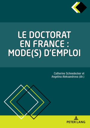 Cover of the book Le doctorat en France : mode(s) d'emploi by Pinar Samiloglu-Riegermann