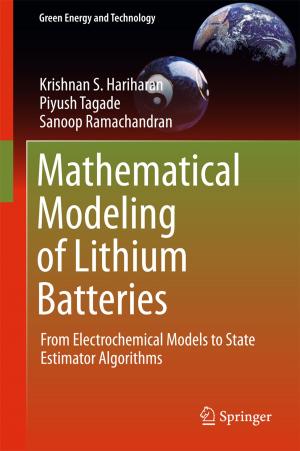 Book cover of Mathematical Modeling of Lithium Batteries