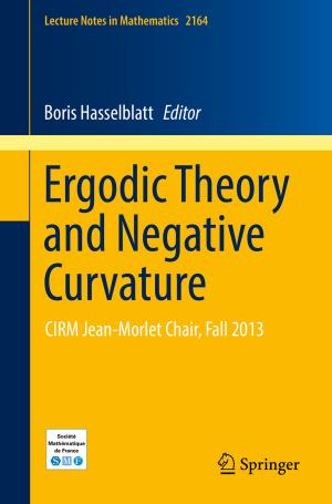 Cover of the book Ergodic Theory and Negative Curvature by 