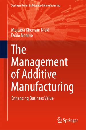 Cover of the book The Management of Additive Manufacturing by Felix Levinzon