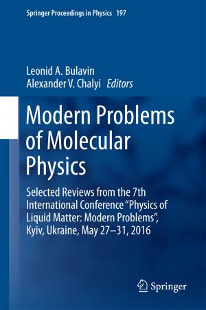 Cover of the book Modern Problems of Molecular Physics by Zekâi  Şen