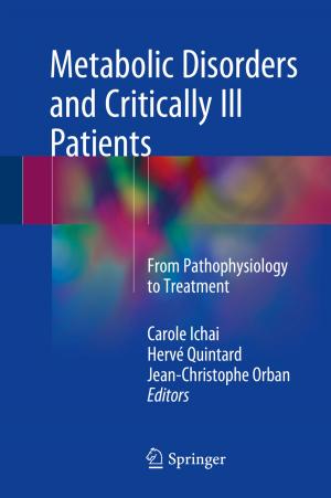 bigCover of the book Metabolic Disorders and Critically Ill Patients by 