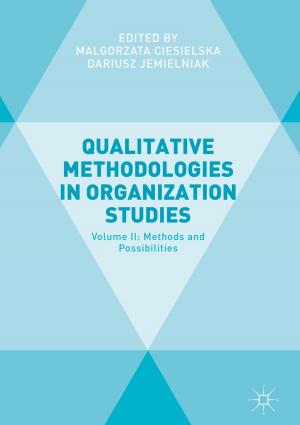 Cover of the book Qualitative Methodologies in Organization Studies by 