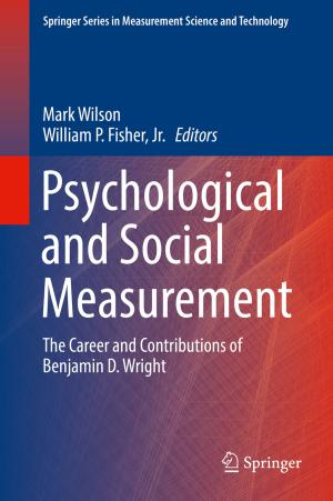 Cover of the book Psychological and Social Measurement by Jocelyn Evans, Gilles Ivaldi