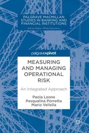 Cover of the book Measuring and Managing Operational Risk by 
