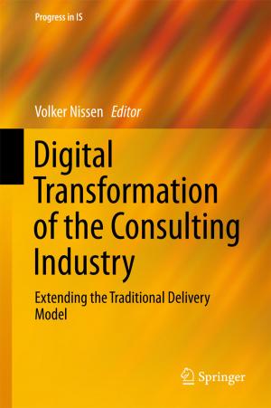 Cover of the book Digital Transformation of the Consulting Industry by Zane Baird