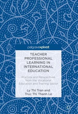 Cover of the book Teacher Professional Learning in International Education by Robert Burleigh