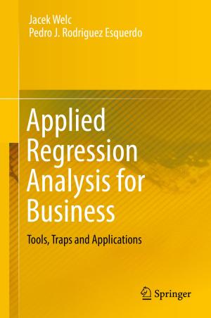Cover of the book Applied Regression Analysis for Business by Bob Mizon