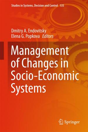 Cover of the book Management of Changes in Socio-Economic Systems by Michael J. Ostwald, Michael J. Dawes