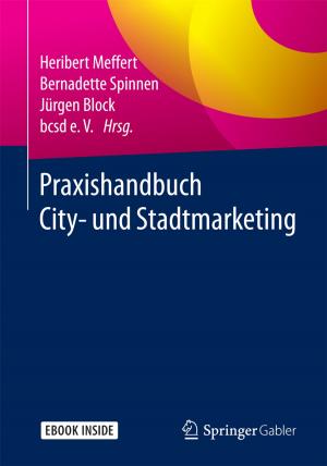 Cover of the book Praxishandbuch City- und Stadtmarketing by Alexander Dörsam